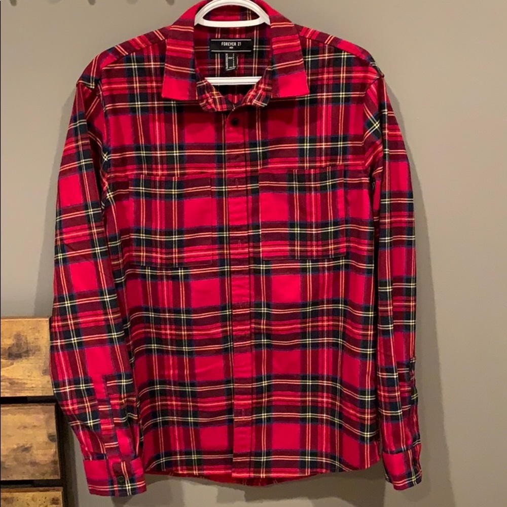 Men’s Forever 21 Small Tartan Shirt